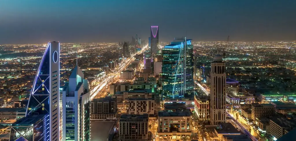 Riyadh, the capital of Saudi Arabia stunning photo shot