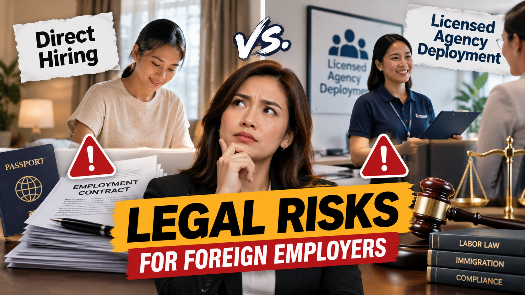 direct hiring of Filipino workers, international recruitment partner in the Philippines